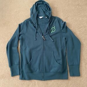 NWT Peloton Hooded Zip Front Sweatshirt